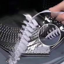 1/2件装滚筒洗衣机清洁刷 洗衣机滚筒内壁清洁刷 专用长柄刷 内壁缝隙刷 清洁工具