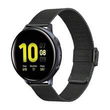 1pc Men Women Stainless Steel Watch Strap Metal Watch Band 20mm 22mm Casual Watchbands Compatible With Samsung Galaxy Watch3 4 5 6 7 41mm 45mm/Galaxy Active2/Gear Compatible With Amazfit GTR 2/3/4 Fashion Busniess Watch Band Smartwatch Replacement Wristband For Watch GT/GT2 42mm 46mm Compatible With Amazfit GTS 2/2E/2 Mini Smart Watch Accessories For Men Women