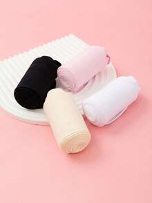 4pcs/Pack Girls' Dance Tights & Stockings With Rabbit Design, Suitable For Daily Wear - Multicolor - View 12