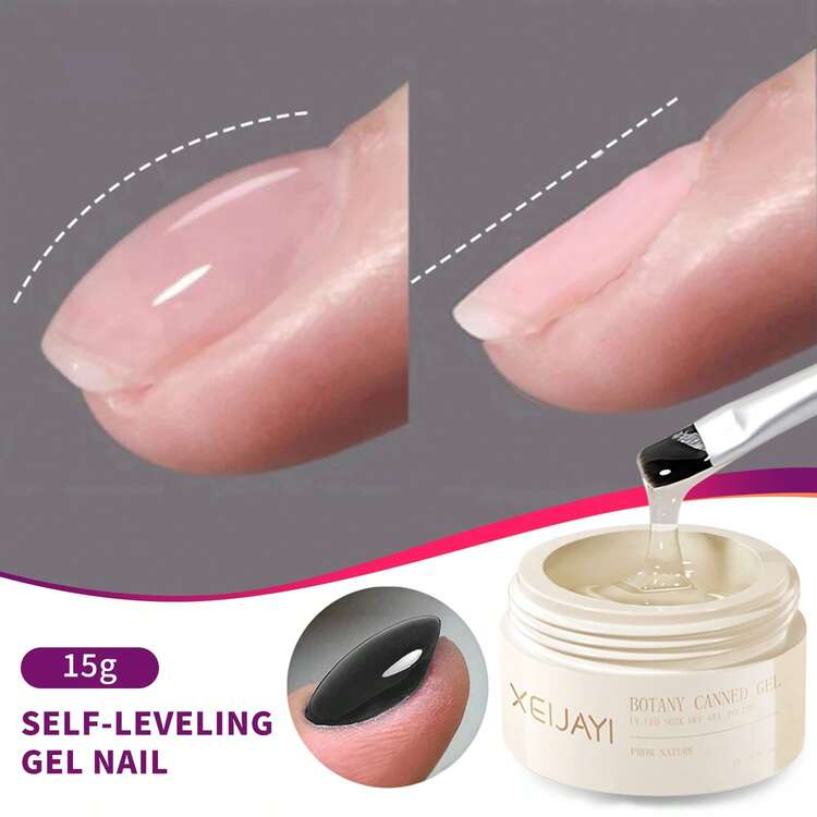 XEIJAYI 1個 15g ウィルスコート不要 ジェルベースコート、ソークオフ