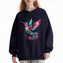 1/2/3 件彩色闪光蜂鸟熨烫补丁 - 可水洗塑料贴花，适用于 DIY T 恤、连帽衫、牛仔裤、背包、手提包、枕头和复古帽 - 鲜艳的多色节日装饰贴纸，DIY 服装装饰 | 闪光细节 | 可水洗补丁 - 彩色 - 查看 8