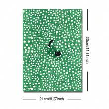 1 幅带框/无框雏菊草地猫墙壁艺术海报帆布印刷可爱动物美学装饰画适用于宿舍、公寓、卧室、现代家居装饰 - 彩色 - 查看 7