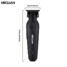 500mAh Battery Capacity Electric Hair Clipper, Professional Haircutting Tool With 4 Limit Combs, USB Rechargeable, Men's Haircut Kit - Black - View 4