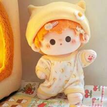1 pieza Conjunto de pijama de serie adorable de 20 cm - Ropa de disfraz (Solo ropa)