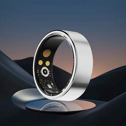 MixtataDi Smart Ring, IP68 Waterproof, App Reminder, Multiple Sports Modes, Real-Time Monitoring Of Walking, Running, Cycling And Other Sports Data, Smart Photography, Unisex, Suitable For Android And IOS Phones