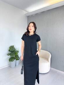 Women's Long Dress 100% Cotton