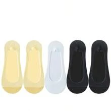 Ice Silk Boat Socks Women's Summer Thin Low Vamp Invisible Silicone Anti Slip And Bottom Summer Boat Socks