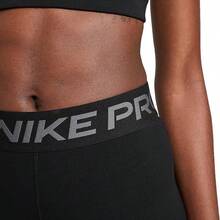 Pro 365 Women's 3" Compression Dri-FIT Training Shorts - 黑色/鐵灰色 - 查看 5