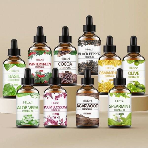 Hllozzi 30 ml/1,01 fl.oz Huile essentielle de parfum, aromatique et longue durée pour les soins du corps, nourrit et adoucit la peau. Convient pour le visage, les cheveux, la peau et le corps. Peut être utilisé avec un diffuseur/pierre aromatique pour la maison, la voiture et les voyages. Comprend des extraits de pamplemousse, de romarin, de noix de coco, du Maroc, de jojoba et de lys.