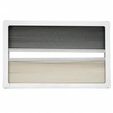 YUNRUX 80x50cm Caravan Vent Window RV Window Side Window Insect Screen