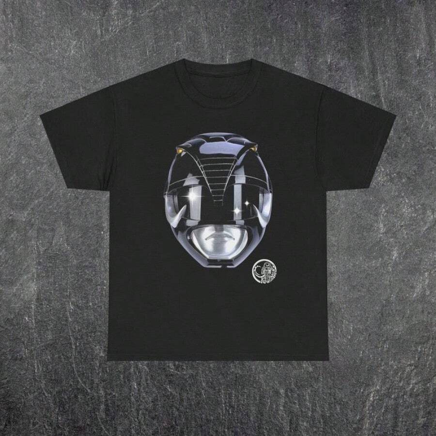 Black Power Ranger MMPR Tee - màu đen - Xem 1