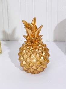 1 Stück Ananas-förmige Simulation Frucht Dekoration, geeignet für Heim-Dekoration, Schlafzimmer-Dekoration, Büro und Studenten, das beste Halloween- und Weihnachtsgeschenk