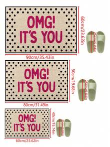 1 szt. Interesujący nadrukowany wzór wycieraczki, biały prosty styl krótki pluszowy szybkoschnący antypoślizgowy zmywalny dywanik wejściowy, odpowiedni do kuchni, łazienki, jadalni, korytarza, imprezy, spotkań, Nowego Roku, wszystkich pór roku wystrój pokoju wystrój domu wystrój łazienki wystrój sypialni dekoracja pokoju rzeczy wystrój salonu wystrój biura wystrój domu wystrój domu salon dywanik łazienkowy wystrój pokoju estetyczne dywany - Biały - Zobacz 5