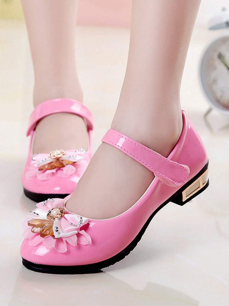 Zapatos para niñas, de punta redonda, adecuados para uso diario, baile, exterior y vuelta al colegio