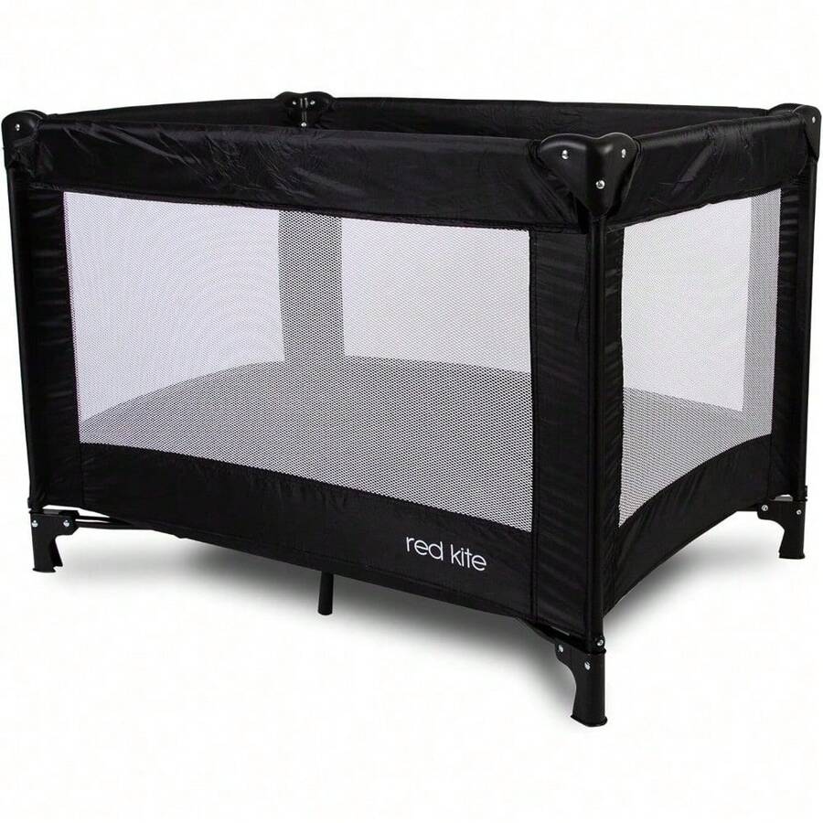 Black Sleep Tight Travel Cot - Black - View 1