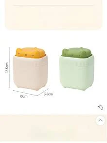 1 Dispensador de jabón líquido con forma de gato adorable, dispensador de detergente para lavar los platos, vuelta al colegio