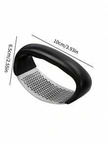 1/3pcs Stainless Steel Garlic Press, Garlic Mincer & Crusher