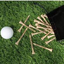 5pcs 20pcs 30pcs 50pcs Custom Golf Tees Set - Personalized Engraved Tees For Groomsmen Unique Bachelor Party & Wedding Golf Gifts, Premium Golf Weekend Accessories - Wood Color - View 3