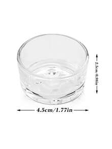 12pcs Clear Glass Tea Light Candle Holders, Tea Candle Cups, Tea Light Candle Holders, Suitable For Wedding Party Dinners, Table Decorations, Parties, Home Decorations - Multicolor - View 3