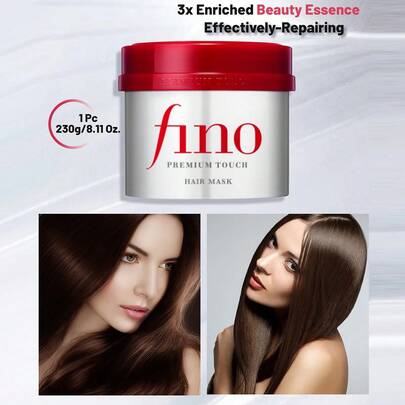 Fino Premium Texture Hair Mask, 3X Concentrated Beauty Serum, Deep Penetration, Rapid Absorption, Effective Repair, Easy To Use