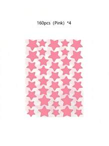 1120/840/560/280 Pcs Star Stickers, Back To School,Halloween & Christmas Decoration Stickers, Colorful Five-Pointed Star Stickers For Party, Holiday Photo Decoration, Face Decor Stickers (1 Sheet Per Color), For Decoration Only (Not For Makeup)2000/1400/160/80/40