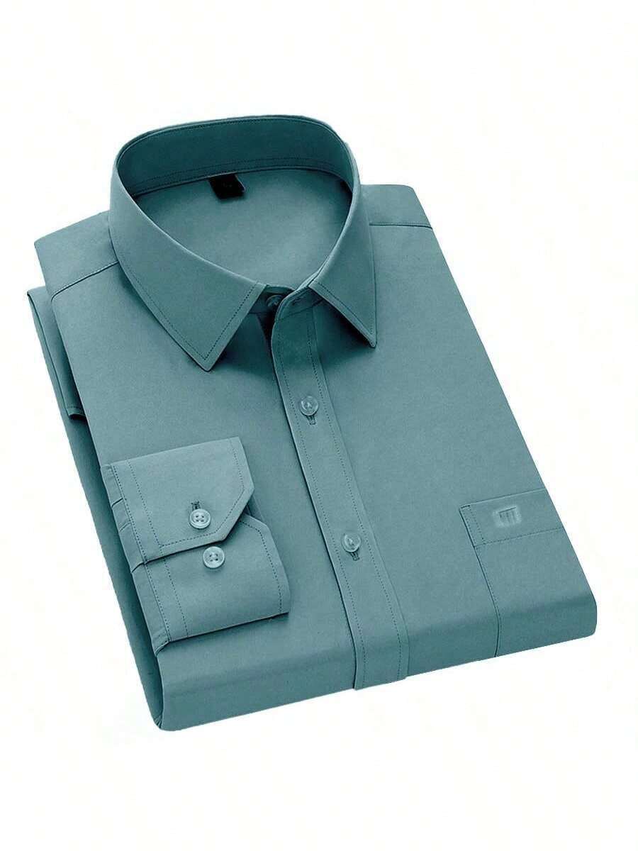 Men Shirts - Baby Blue - View 1