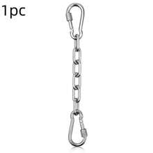 2/1 pièce Boucle métallique de rechange pour collier de chien, crochets de sécurité à double extrémité anti-morsure pour laisses de chien, attache lourde pour collier à griffes, harnais pour chiens
