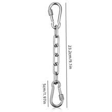 2/1 pièce Boucle métallique de rechange pour collier de chien, crochets de sécurité à double extrémité anti-morsure pour laisses de chien, attache lourde pour collier à griffes, harnais pour chiens