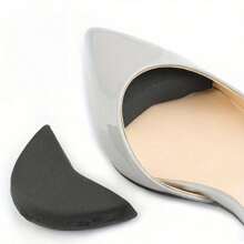 Women's High Heel Cushion Inserts - 1 Pair Of Sponge Forefoot Insoles For Pain Relief, Shoe Size Reducer, Foot Protector Pads, Travel-Size, Feet Comfort Accessories