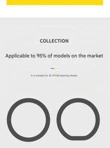 1pc Car Silicone Steering Wheel Cover Men And Women Summer Fashion Sweat-Absorbent Non-Slip Handle Cover Universal Four Seasons Thin Soft Ice-Cold Steering Wheel Cover Car Universal Silicone Thin Steering Wheel Cover Wear-Resistant Comfortable Feel Essential Supplies