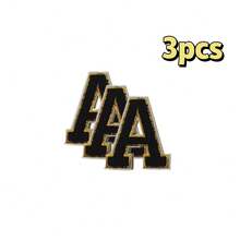 3/26 件 A-Z 3.15 英寸雪尼尔刺绣字母、熨烫补丁、缝制/熨烫装饰数字徽章、服装配饰（用于衣服、夹克、帽子、书籍、背包）、DIY 刺绣补丁 - 彩色 - 查看 93