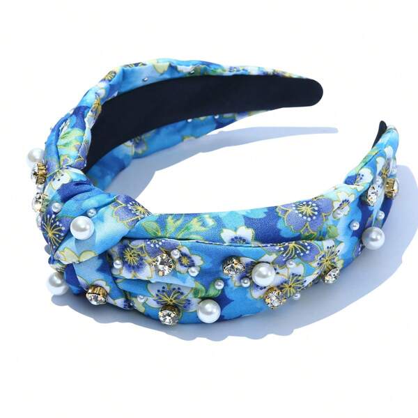 1 Peça Tiara com Laço Feminina, Acessório de Moda para o Cabelo, Primavera/Verão, Faixa de Cabelo, Arco de Cabelo
