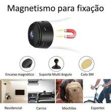 A9 WiFi Security Camera - Records In HD, Compatible With MicroSD Card, Mount Included - màu đen - Xem 5