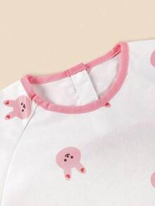 Infant Long Sleeve Bib, Baby Feeding & Painting Protective Smock - Multicolor - View 8