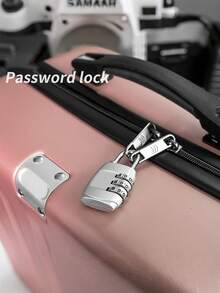 1 件优质金属密码锁 3 位数字密码挂锁，行李箱金属密码锁 - 彩色 - 查看 4