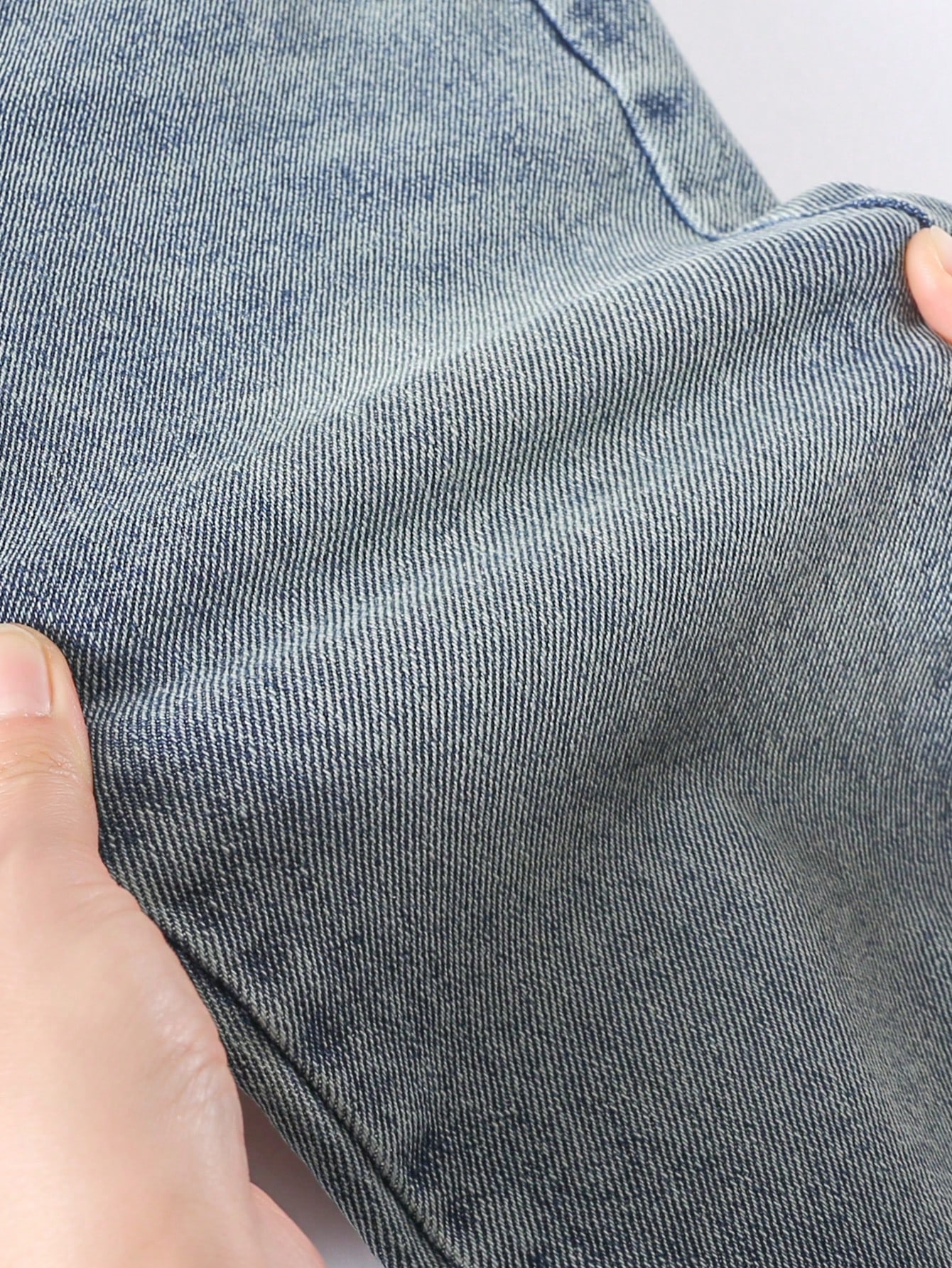 بنطال جينز كاجوال للأولاد مع جيوب، مناسب لجميع الم...