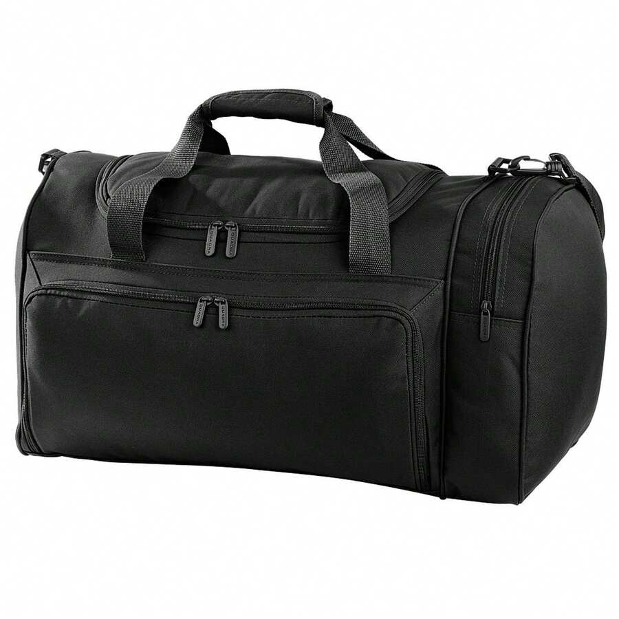 Quadra Universelle Reisetasche Reisetasche 35 Liter (Schwarz) - Kaffeebraun - Übersicht 1