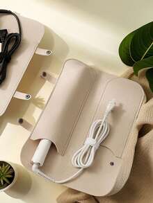 1pc Portable Curling Iron Storage Bag, Travel Organizer Pouch For Heat Styling Tools, Suitable For Storing Straighteners And Other Hair Styling Devices - Multicolor - View 8