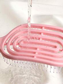 Cepillo de pelo versátil para todo tipo de cabello - Peine desenredante y para peinar, para uso en seco o mojado, cerdas de plástico, peine de pelo - Multicolor - Ver 6