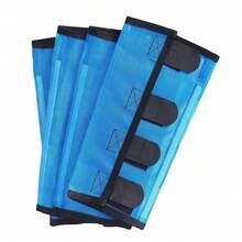 4pcs Equine Anti-Mosquito Leg Covers, Horse Leg Protection Accessories For Farms, Horse Racing, Equestrian - Multicolor - View 5