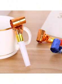10/20/50pcs-Party Blower, Colorful Birthday Noisemakers Birthday Blow Horns Party Horns Party Whistles New Years Party Noisemakers Party Blowouts Whistles Party Blowouts Party Favors Noise Makers Random Color