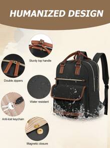 Men's Backpack For 15.6 Inch Laptop Travel Backpack Men's Fashion Backpack Cabin Carry On Bag, Airline Approved Travel Essentials