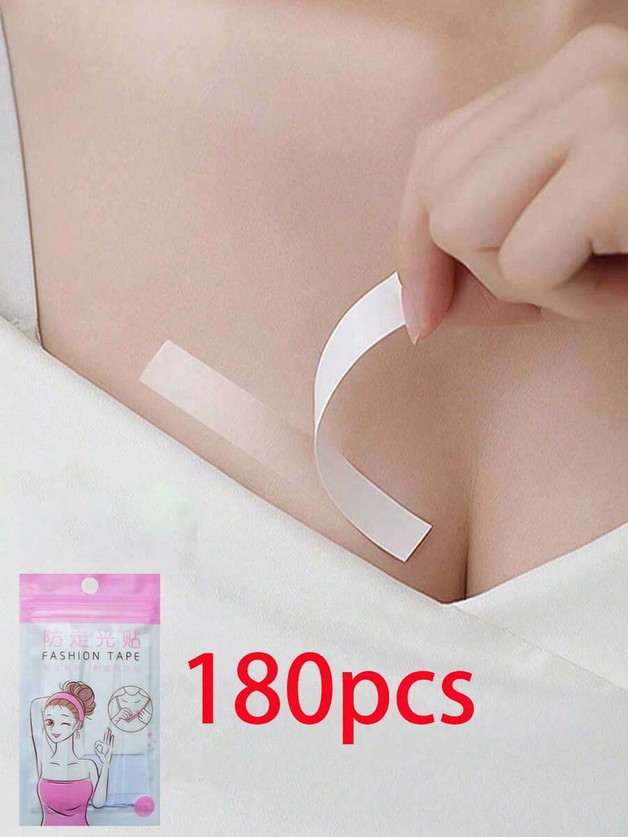 108 miếng băng dính chống trượt cho quần áo, băng dính hai mặt chống thấm nước dùng cho áo sơ mi và đồ lót - Băng dính mềm mại cho nữ, độ bám dính vải chắc chắn suốt cả ngày (Có các tùy chọn 36/72/108/180/360 miếng)