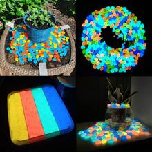 100/300pcs Glow In The Dark Rocks Outdoor,White Solar Rocks For Landscaping, Outdoor Decor Glow In The Dark Stones, Glowing Pebbles For Garden Backyard Patio Lawn Path, Powered By Sunlight - Multicolor - View 2