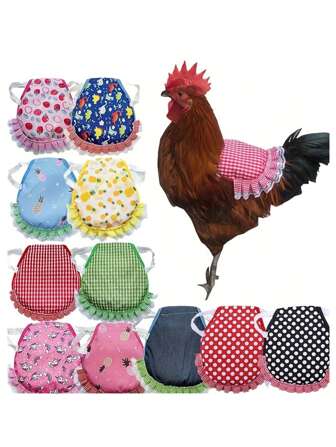 Poultry Protector Saddle - Protects Laying Hens From Feather Loss And Injuries