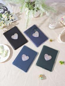 1pc Kindle Transparent Glitter Protective Case With Ring Holder, Compatible With Kindle Paperwhite 12th Gen 2024, Fits 6" Kindle (11th Gen, 2022/2024), Anti-Drop, Kindle Handle Accessory, Full Coverage Clear Hard Shell, Soft Silicone Case, Light-Weight Protection, Gift For Book Lovers - Multicolor - View 2