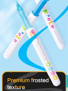 广纳旗下品牌HdeLe 1套8色毡丙烯颜料马克笔,共有橙色、粉色、红色、黄色、蓝色、绿色、紫色7个颜色系列可选,笔尖柔韧柔软,可粗细自由绘制,颜色可叠加 - 彩色 - 查看 7