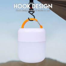 Powerful Camping Desk Light Type-C Rechargeable Led Hug Tent Lantern Built In 18650 1200mah Battery Emergency Flashlight Outdoor Camping Supllies Room Decor Lamp