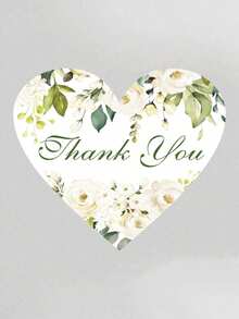 Customized Wedding Tags, Heart-Shaped Personalized Gift Labels, Customized Thank-You Gift Tags (Without Ropes), Suitable For Weddings, Party Gifts, Handicrafts, Christmas, And Gift Packaging - Multicolor - View 23