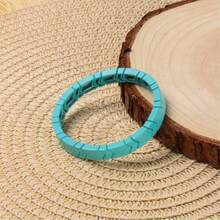 1pc Women's Chic Minimalist Enamel Painted Bangle Bracelet - Candy Color Bracelet - View 19